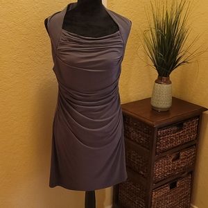 NWT Sense sleeveless open back Dress